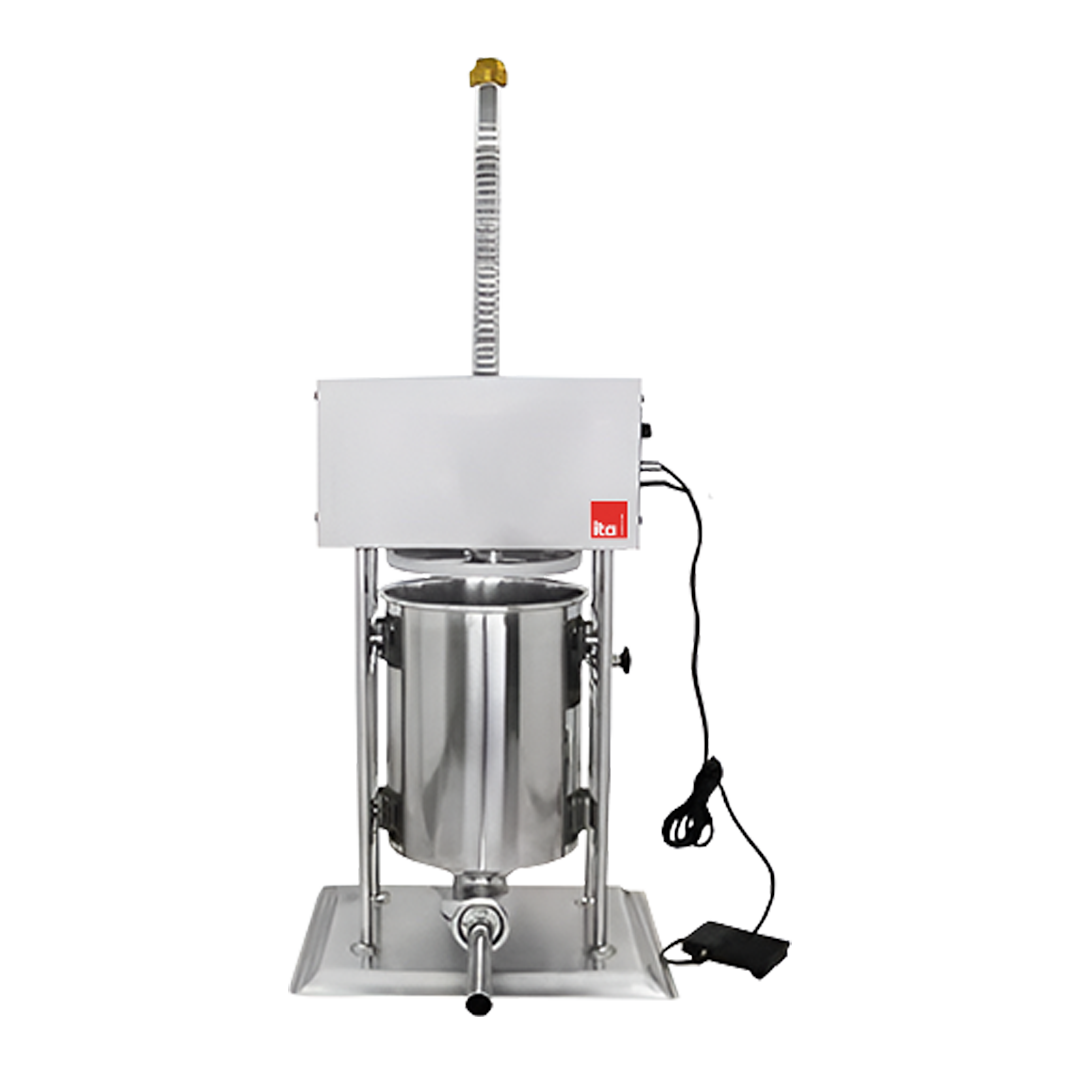 EMBUTIDORA VERTICAL ELECTRICA INOX 10LTS
