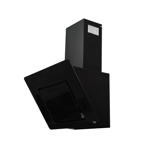 CAMPANA VIDRIO NEGRO CONTROL BOTON 60CM
