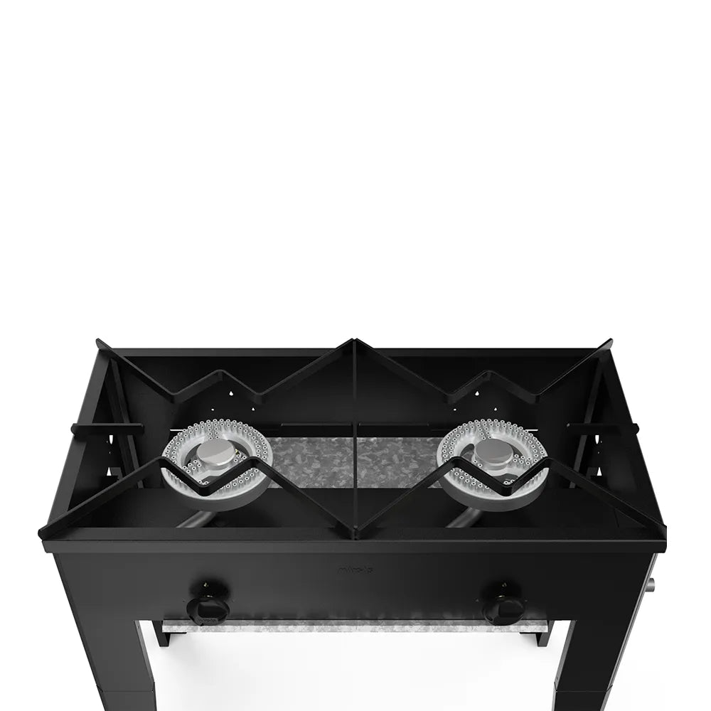 Anafe 2 plato alto 43×43 cm. GLP