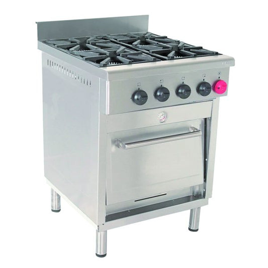 Cocina 4 Pl. + 1 Horno GN