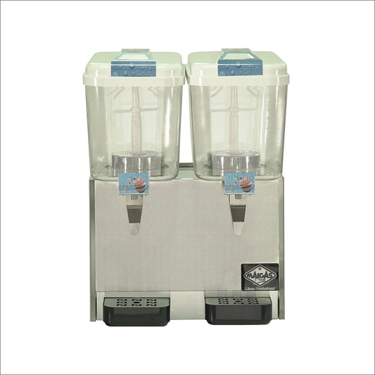 Dispensadora de Jugos, 2 x 18 lt.