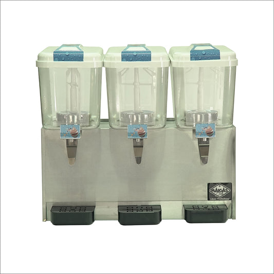 Dispensadora de Jugos, 3 x 18 lt.