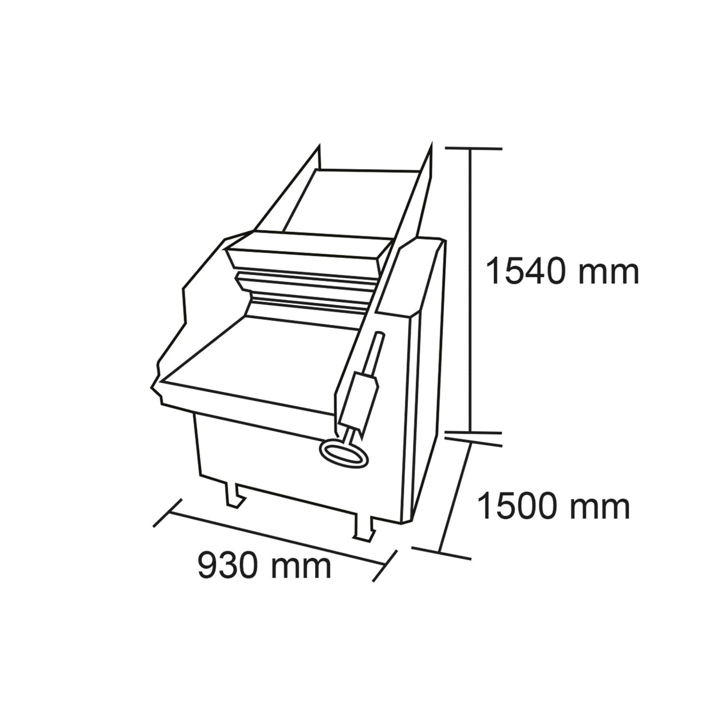 Sobadora 60 cm. Trif.