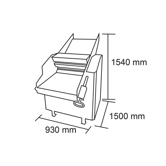 Sobadora 60 cm. Trif.