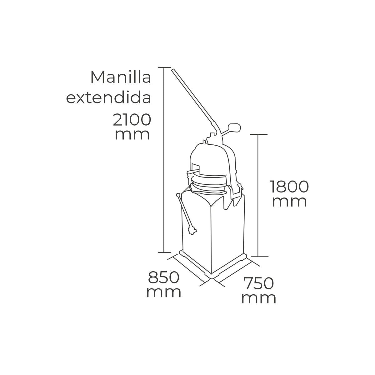 Ovilladora Sinmag 220 V.