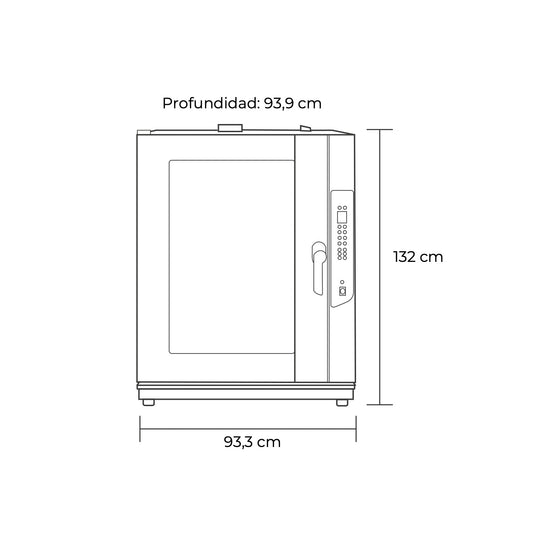 HORNO CONVECTOR DIGITAL 10 BDJ. GLP