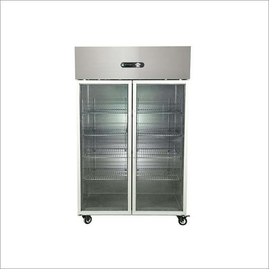 Refrigerador A.I. 2 puertas de vidrio 1000 lt