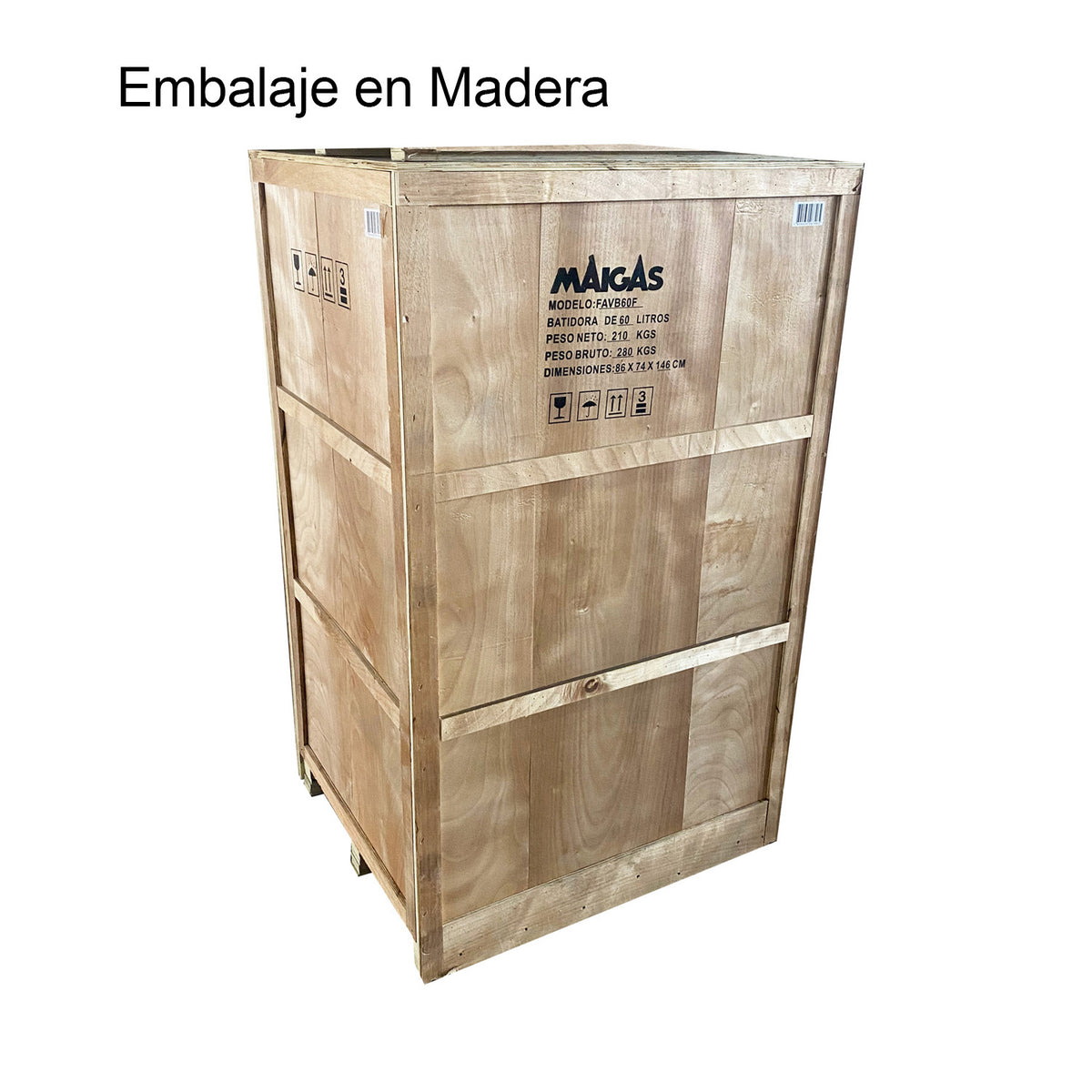 Batidora Industrial 60 Lts Trifásica
