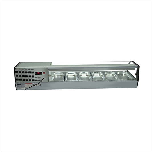 Vitrina de sushi 1520x420x300mm