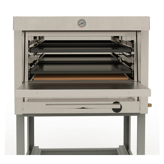 Horno Industrial 1 Cámara Maigas (58x65cm) | Piso Refractario para Panadería - Gas Licuado |6EA151R| MAIGAS