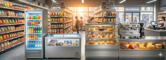 Cómo abrir un minimarket en Chile: guía de equipos de refrigeración y autoservicio