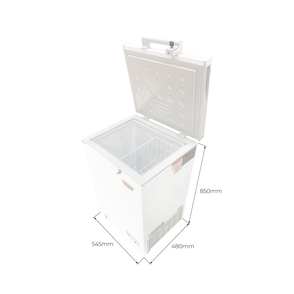 CONGELADOR DUAL 100 LTS. BLANCO