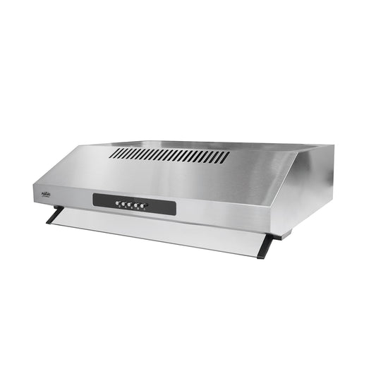 CAMPANA FRENTE INOX 3 VEL CONTROL BOTON