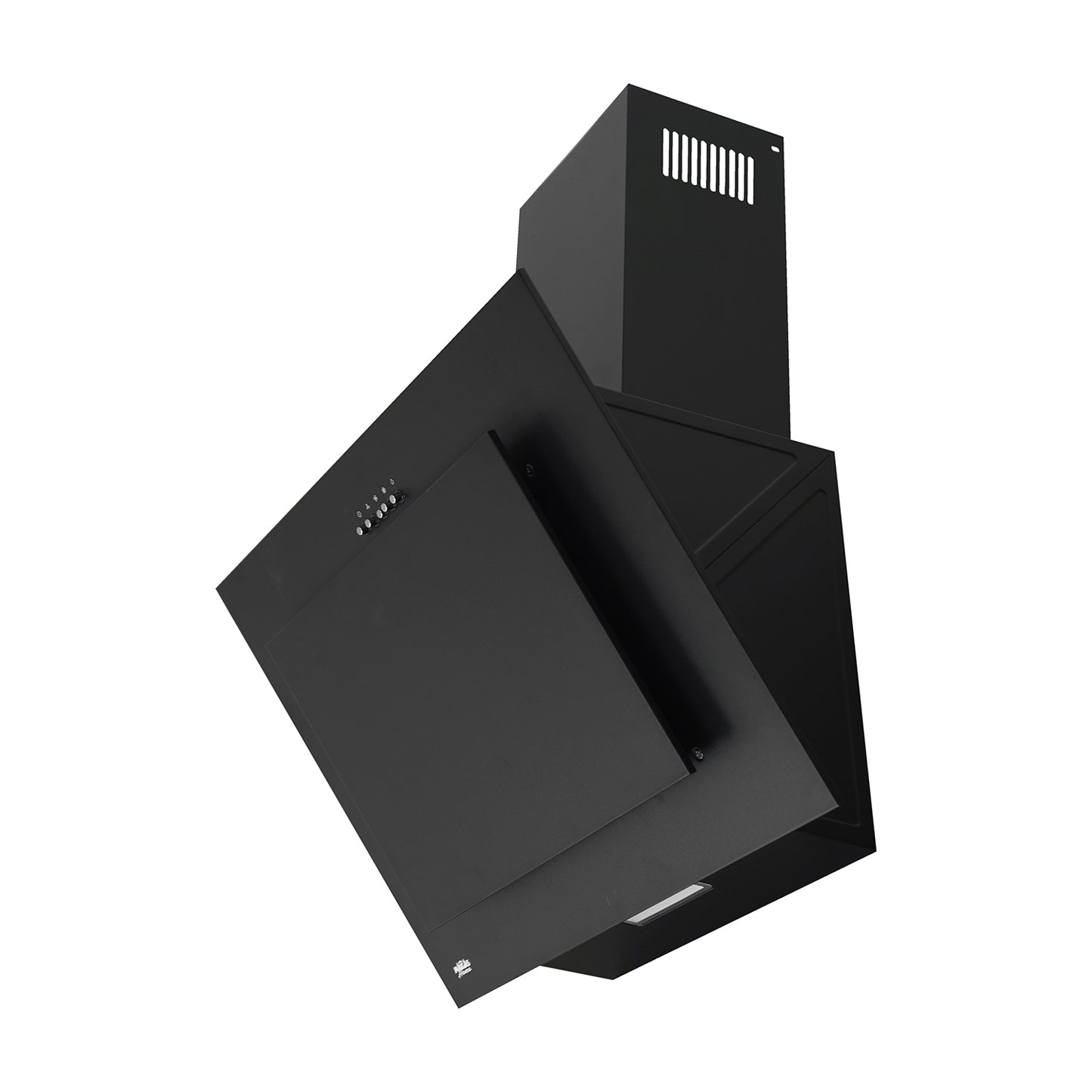CAMPANA METAL NEGRO CONTROL BOTON