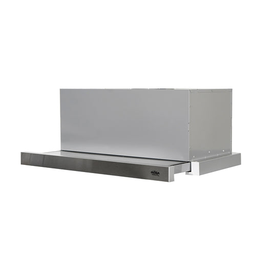 CAMPANA RETRACTIL AUTOMATICA GRIS