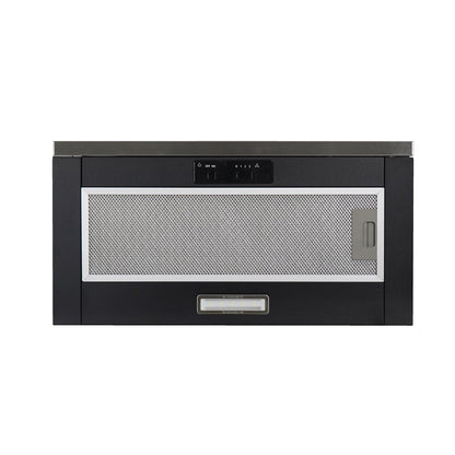 CAMPANA RETRACTIL AUTOMATICA NEGRA