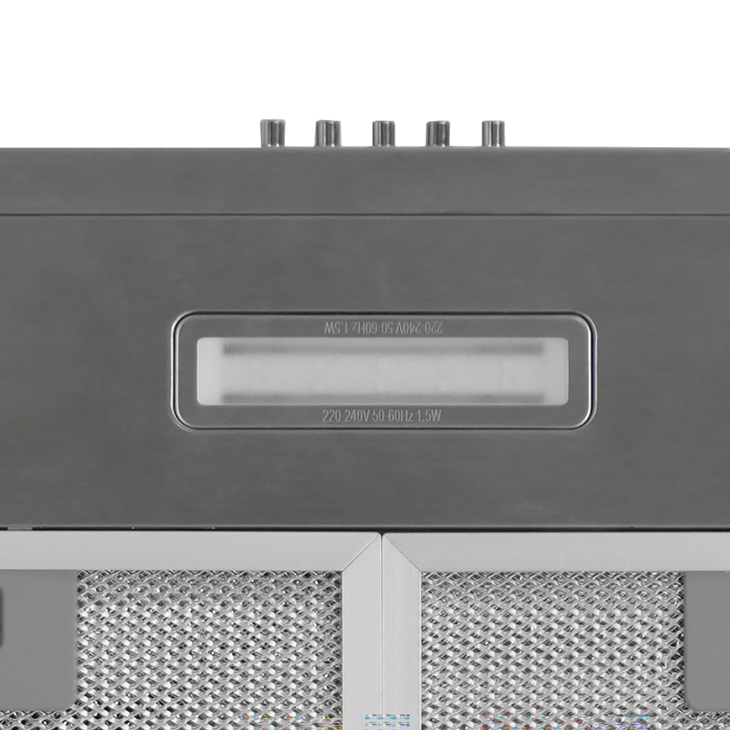 CAMPANA RECTANGULAR FRENTE INOX DIGITAL 60CM| 60M17| Maigas
