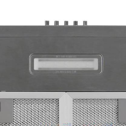 CAMPANA RECTANGULAR FRENTE INOX DIGITAL 60CM| 60M17| Maigas
