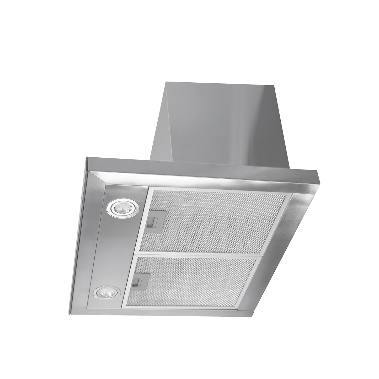 CAMPANA RECTANGULAR TOUCH FRENTE INOX 60CM
