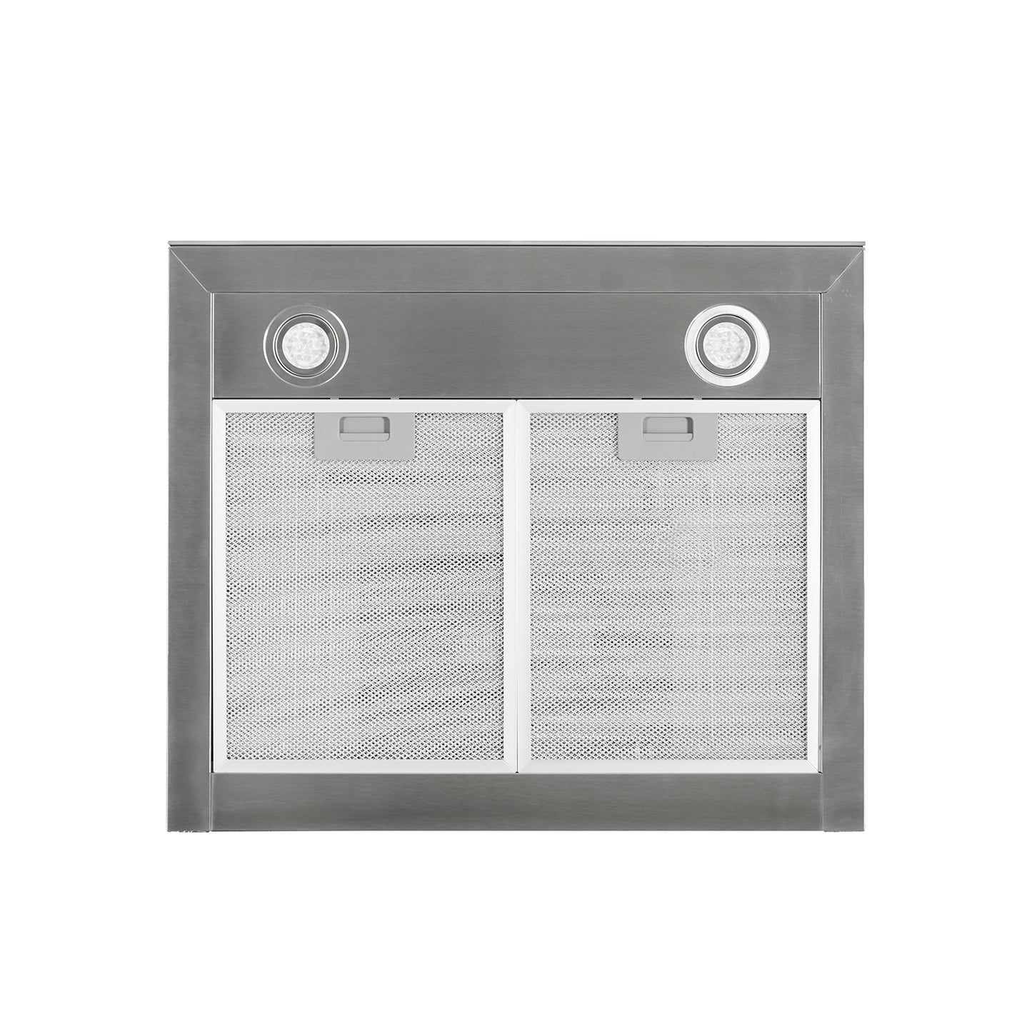 CAMPANA RECTANGULAR TOUCH FRENTE INOX 60CM