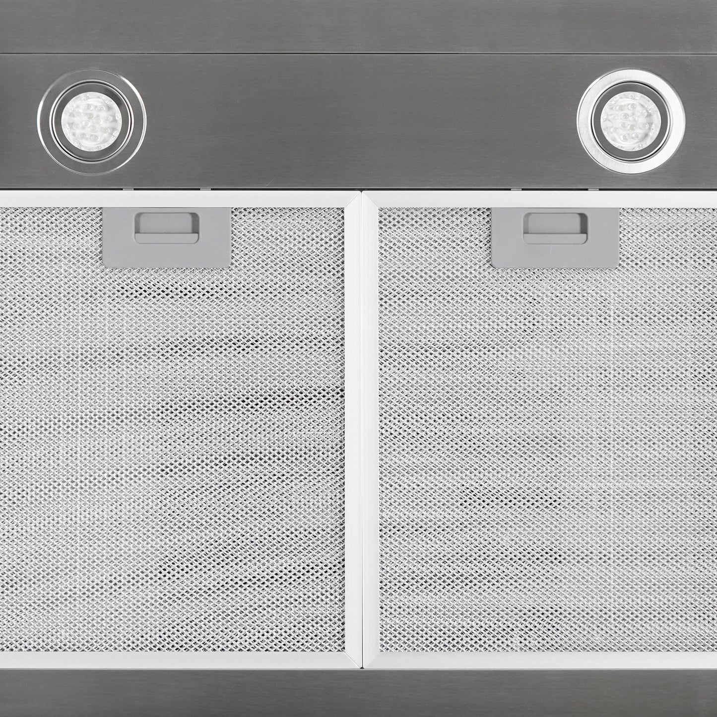 CAMPANA RECTANGULAR TOUCH FRENTE INOX 60CM