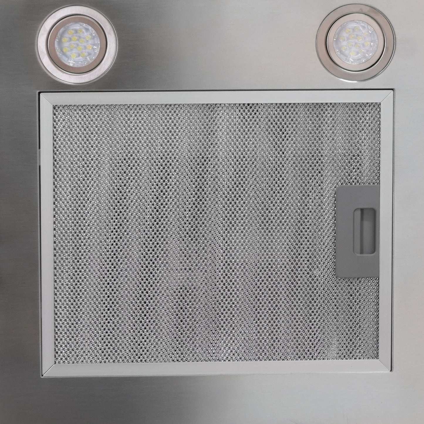 CAMPANA INOX + VIDRIO CURVO TOUCH