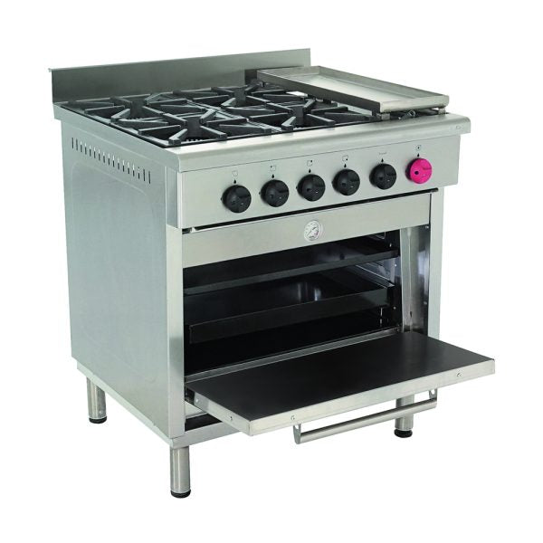 Cocina  4 Pl.+ 1 Horno + Chq. GN