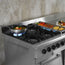 Cocina industrial 5 platos + Churrasquera + Horno