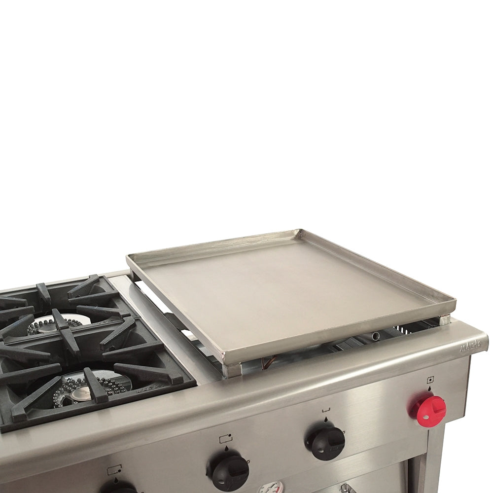 Cocina 6Pl. + 2 horno + Chq.Grande GLP