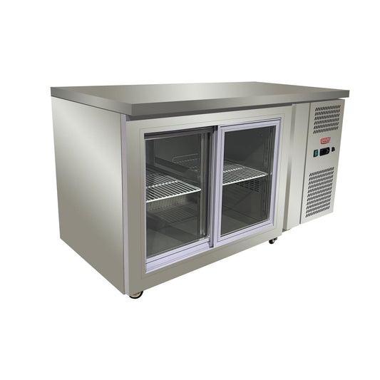 MESON BAJO REFRIGERADO 2 P. VIDRO / CORR.