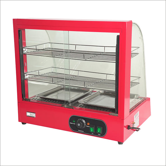 Exhibidor curvo mantenedor de calor *Maigas* 66x46x61cm |6EH19| Maigas