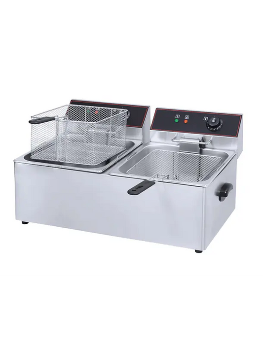 FREIDORA ELECTRICA ITA 2 DEPOSITOS C/ DESPICHE 2D - 8LTS