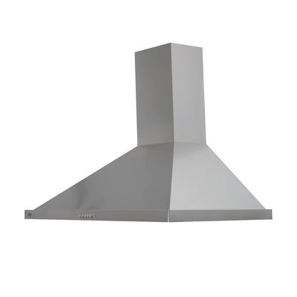 CAMPANA PIRAMIDAL INOX CONTROL BOTON 90CM