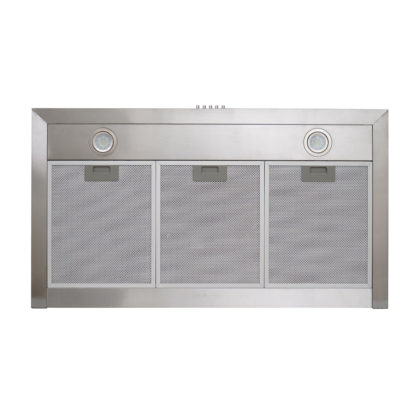 CAMPANA PIRAMIDAL INOX CONTROL BOTON 90CM