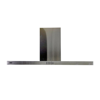 CAMPANA RECTANGULAR FRENTE INOX DIGITAL 90CM