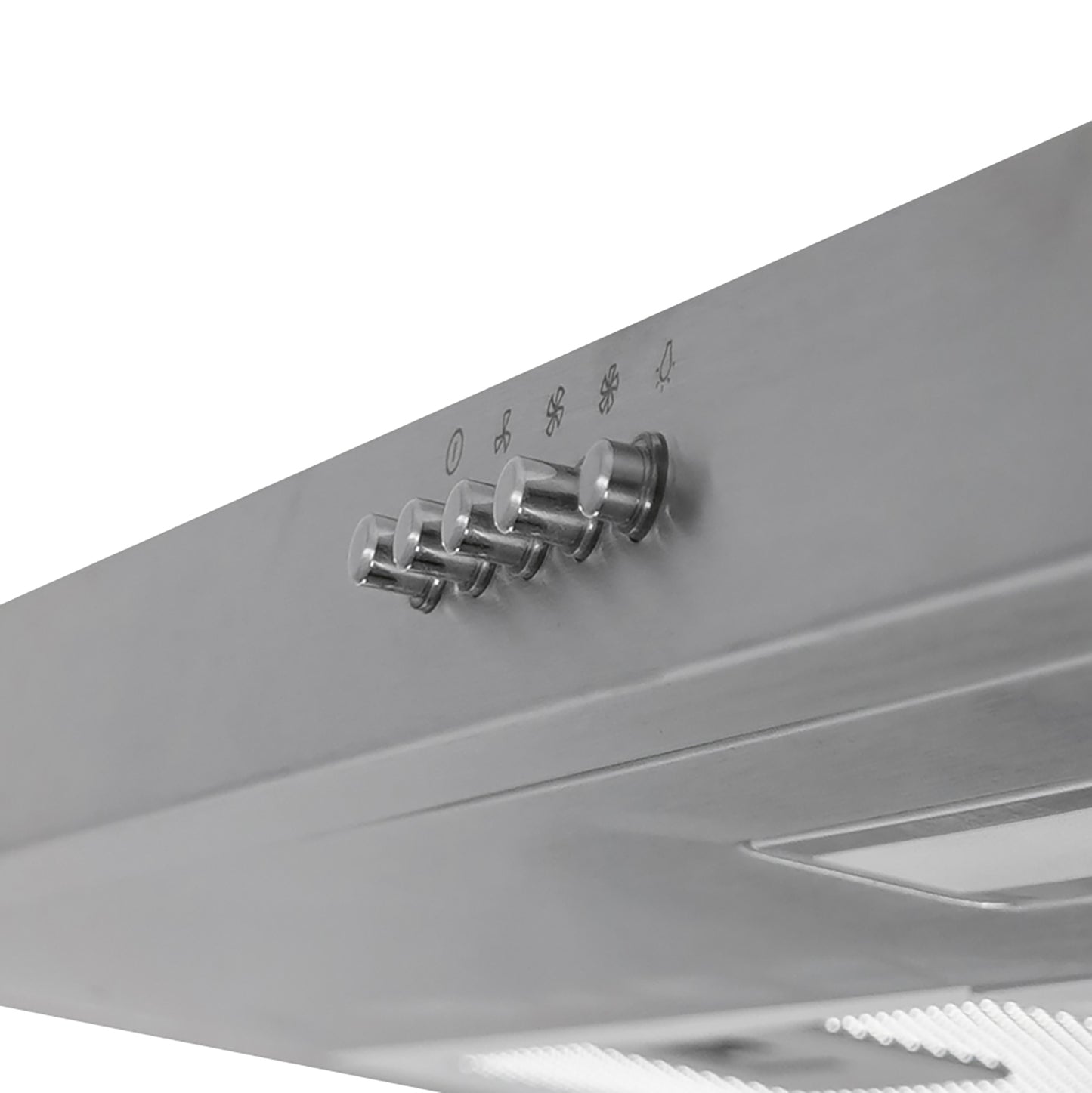 CAMPANA RECTANGULAR FRENTE INOX DIGITAL 90CM