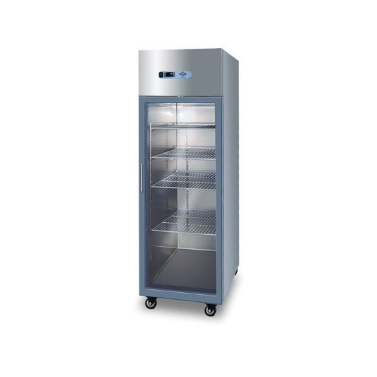 Congelador A.I.  1 puerta de vidrio 500 lt