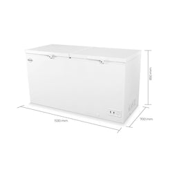 Congelador Tapa dura 522lts