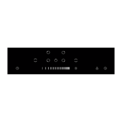 ENCIMERA INDUCCION 5 QUEMADORES DELUXE