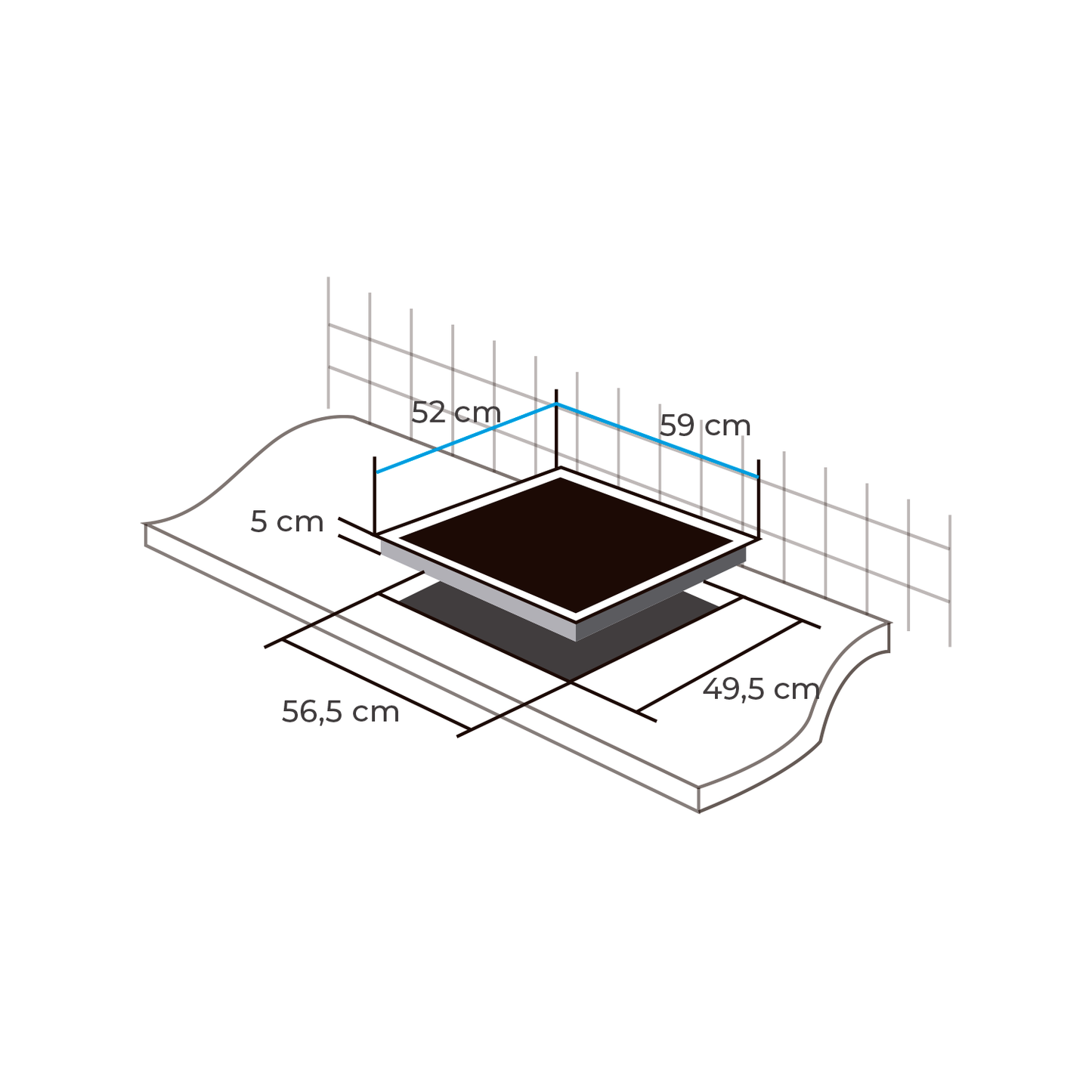 ENCIMERA VITROCERAMICA 4 QUEMADORES