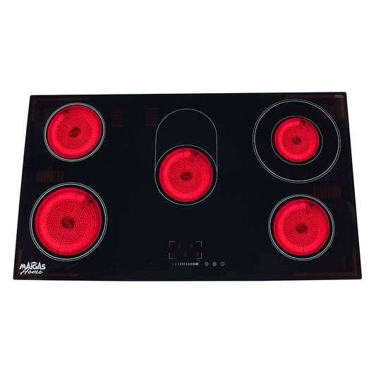 ENCIMERA VITROCERAMICA 5 QUEMADORES DELUXE