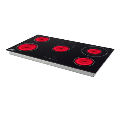 ENCIMERA VITROCERAMICA 5 QUEMADORES DELUXE