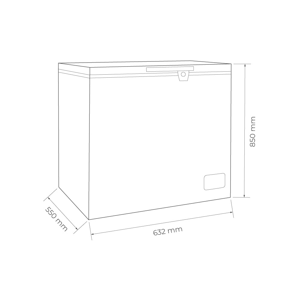 CONGELADOR DUAL Tapa dura 145 | HS-186C |Maigas