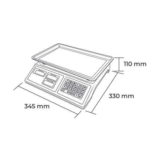 Balanza Electronica 30 KG.