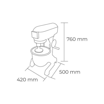 Batidora Industrial 20 L |FAVB20F|MAIGAS