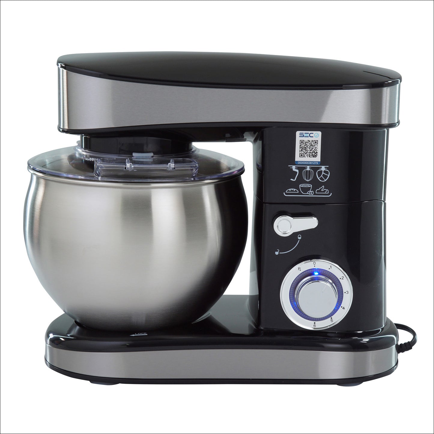 Batidora 6 LT. ( Color Negro )