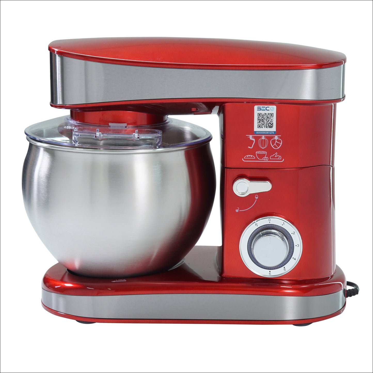Batidora  6 LT. ( Color Rojo Metalico )