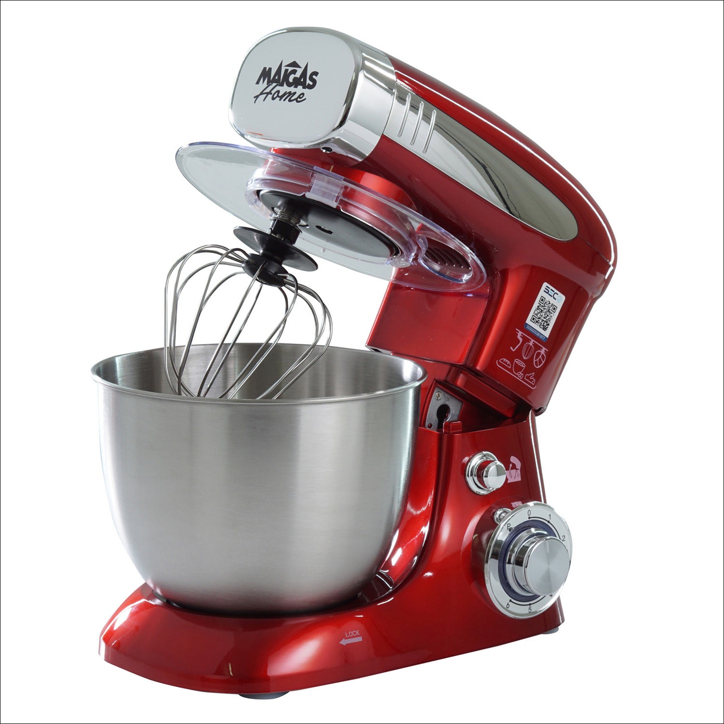Batidora  4 LT. ( Color Rojo Metalico )
