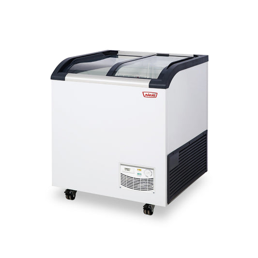 CONGELADOR DUAL TIPO ISLA VIDRIO CURVO DE 163 L| SD220Q| Maigas