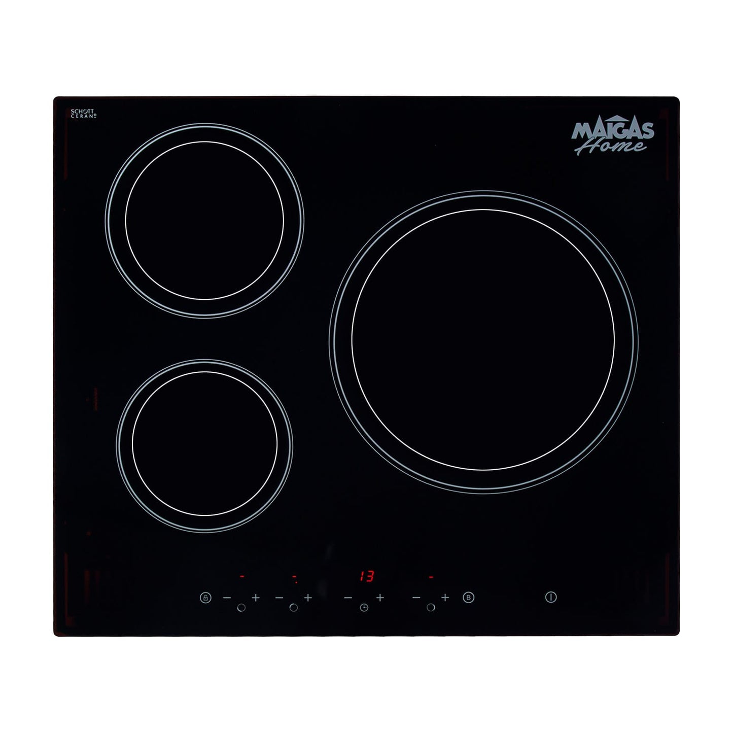 ENCIMERA INDUCCION 3 QUEMADORES